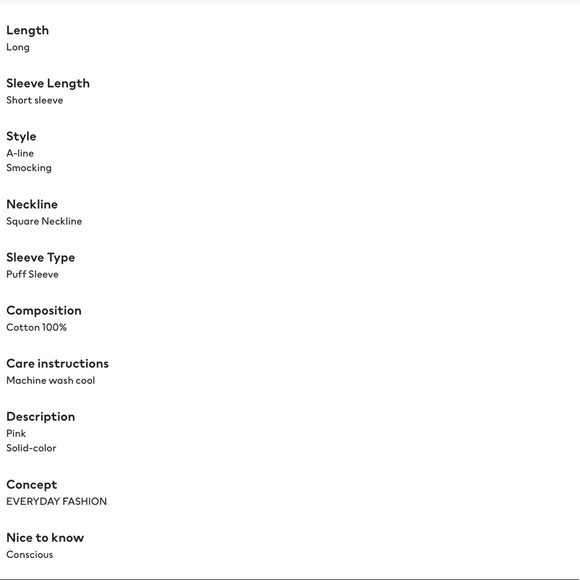 SOLD! Pink Square-neck Voluminous-puff shoulder - Picture 13 of 14